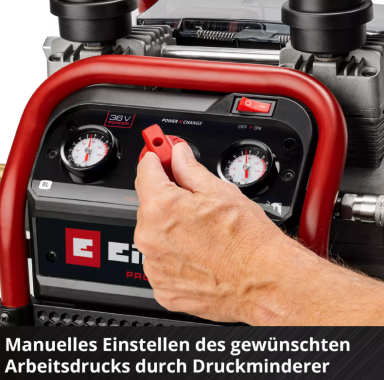 Einhell PROFESSIONAL Akku-Kompressor SILENZZO 36/210, 4020380